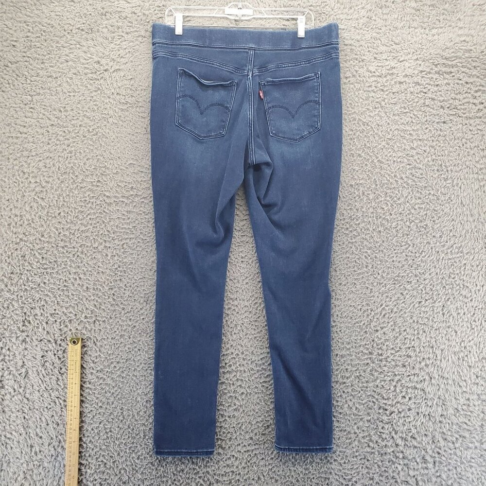 Levis Pants Womens Size 32 Blue Shaping Legging Stretch High-Rise Denim Slim Fit